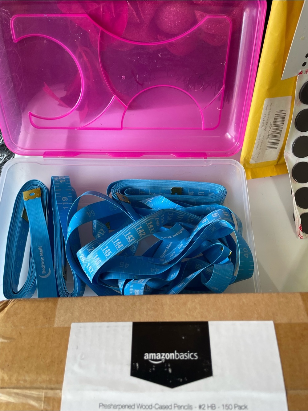 Educational Bundle Deal Counting Chips and Storage Kit - 150 Amazon #2 pencils + - Picture 6 of 10